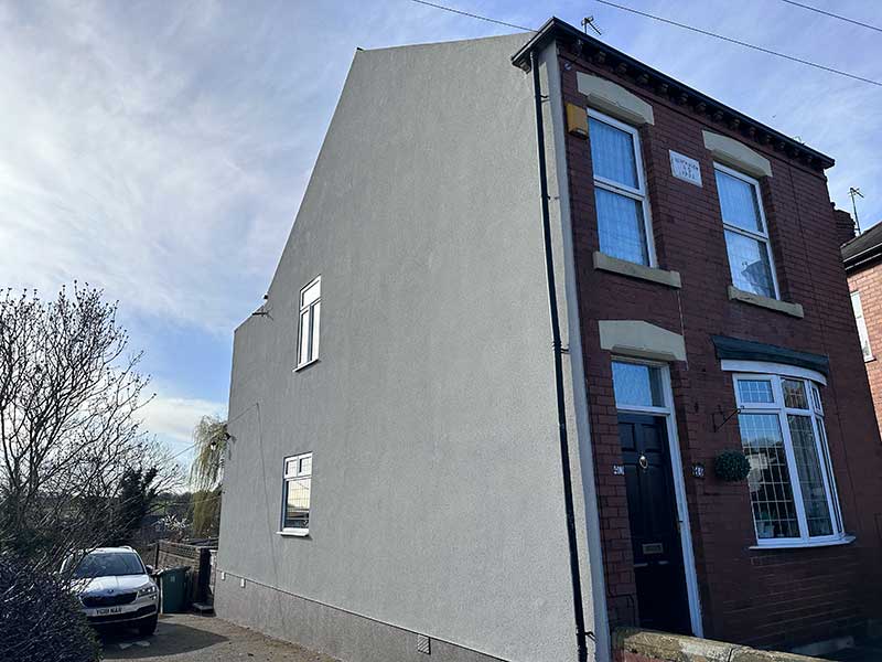 exterior wall rendering wakefield